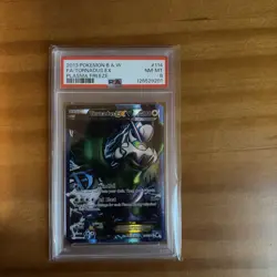 2013 POKEMON BLACK & WHITE PLASMA FREEZE #114/116 TORNADUS EX FULL ART PSA 8 - Image 1