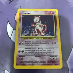 Mewtwo - 10/102 - Holo Rare NM Base Set Pokemon - Image 1
