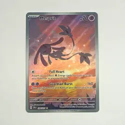 The Pokemon Company Pokemon TCG Mesprit 204/191 SV08 IR Full Art Holo Eng 70 HP - Image 1