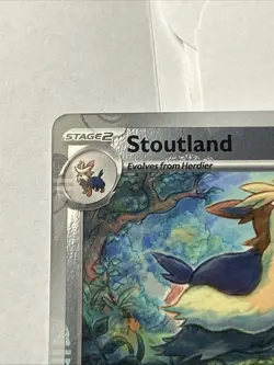 Pokemon TCG Stoutland Masterball Reverse Holo Black Bolt White Flare 076/086 - Image 2