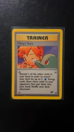 Misty's Tears 118/132 (Uncommon) Gym Challenge Unlimited -NM/LP- - Image 1