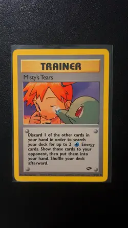 Misty's Tears 118/132 (Uncommon) Gym Challenge Unlimited -NM/LP- - Image 2