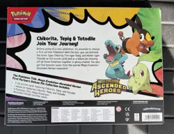 Pokemon Ascended Heroes First Partner Deluxe Pin Collection and Mega Emboar ex - Image 2