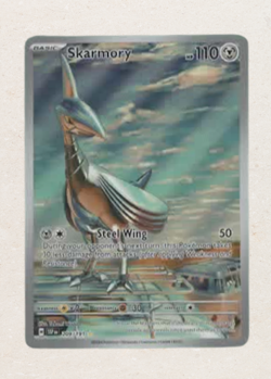 Skarmory - 209/191 - Illustration Rare Surging Sparks Pokemon TCG - Image 1