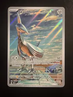 Skarmory Illustration Rare - Surging Sparks Pokemon TCG 209/191 - Image 1