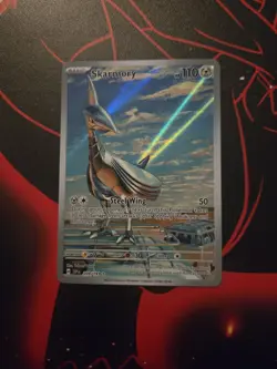 Skarmory 209/191 Sv08: Surging Sparks Holo Illustration Rare Pokemon TCG - Image 1
