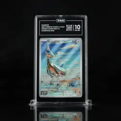 Pokemon TCG Skarmory 209/191 Sv08: Surging Sparks Holo TAG 10 GEM MINT - Image 1