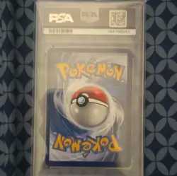 Pokemon 2023 Bulbasaur 166/165 SV 151 English Holo Illustration Rare PSA 9 - Image 2