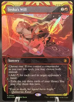 Jeska’s Will #44 Mythic Rare - MTG Secrets of Strixhaven Mystical Archive NM - Image 1