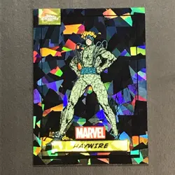 2024 Topps Chrome Marvel Sapphire Base Set# 140 Haywire Black 3/10 - Image 1
