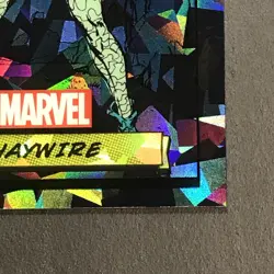 2024 Topps Chrome Marvel Sapphire Base Set# 140 Haywire Black 3/10 - Image 5