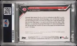 Elly De La Cruz - 2023 TOPPS NOW 485A - Game-used Base Relic 188/199 CYCLE PSA 9 - Image 2
