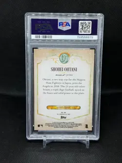 2018 Topps Gypsy Queen #89 Shohei Ohtani RC Rookie Card PSA 10 GEM MINT Angels - Image 2