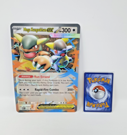 Jumbo Mega Kangaskhan ex MEP 025 Lenticular Black Star Promo Pokemon Card - Image 1