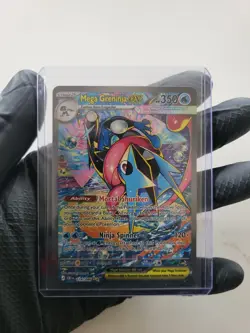 Pokemon Chaos Rising Mega Greninja EX SIR 116/086 Holo - Image 2