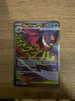 Pokemon TCG Mega Gengar EX 269/217 Mega Attack Rare Full Art Pack Fresh - Image 2