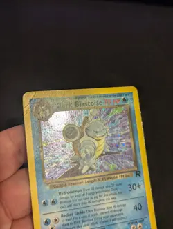 Dark Blastoise 3/82 – Holo Rare – Team Rocket – Pokemon Card – MP - Image 3