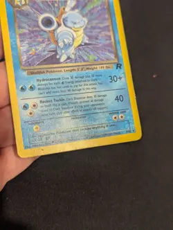 Dark Blastoise 3/82 – Holo Rare – Team Rocket – Pokemon Card – MP - Image 5