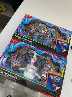 2x Pokemon TCG: Mega Greninja EX Premium Collection - SEALED - Image 1