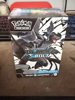 Pokemon TCG Black Bolt Booster Bundle 6 Packs New Factory Sealed - Image 1