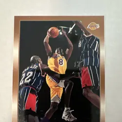 Topps 1998-99 Kobe Bryant #68 Los Angeles Lakers Basketball Base Set Card - Image 3
