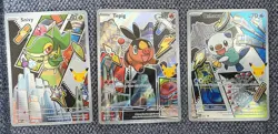 Pokemon TCG First Partner Illustration Collection Series 2 Gen 5 Unova Starters - Image 1