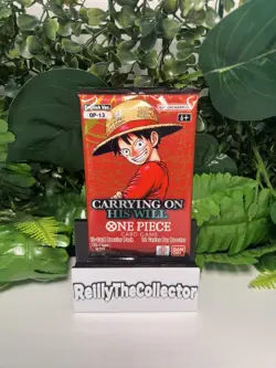 One Piece TCG OP13 Carrying On His Will Booster Pack Brand New Sealed English - Image 1