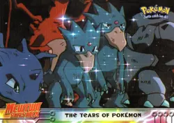 Pokemon The Tears Of Pokemon Card Mewtwo Strikes Back #37 Topps - Image 1