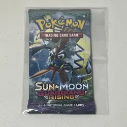 Pokemon TCG - Sun and Moon Guardians Rising Booster Pack - Factory Sealed - Image 1