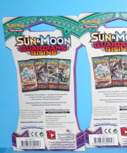 Pokemon TCG Sun and Moon GUARDIANS RISING SLEEVED Booster Pack x1 SEALED - Image 2