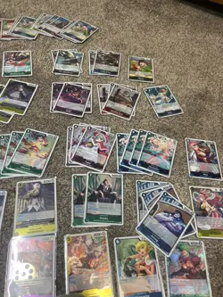 One Piece 1000+ Cards Bulk Lot TCG Card Game Mixed Cards + Holos + Dons Included - Image 3