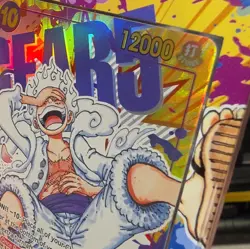 Bandai One Piece TCG Monkey D. Luffy OP05-119 SEC Alt Art Foil English - Image 5