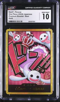 CGC 10 Don!! - Perona 2024 Premium Booster: Best 6012017001 - Image 1