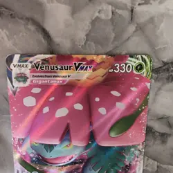 Venusaur VMAX SWSH102 Sword & Shield Promo Holo Full Art lp/mp - Image 3