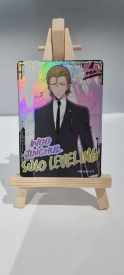 Woo Jinchul (SL1E-077 Star) SR Solo Leveling TCG Mapniverse - Image 1