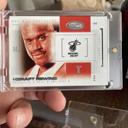 2004-05 HOOPS HOT PROSPECTS SHAQUILLE O'NEAL DRAFT REWIND MIAMI HEAT 4 of 30 DR - Image 1