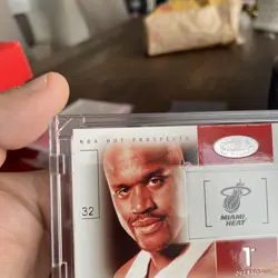 2004-05 HOOPS HOT PROSPECTS SHAQUILLE O'NEAL DRAFT REWIND MIAMI HEAT 4 of 30 DR - Image 4