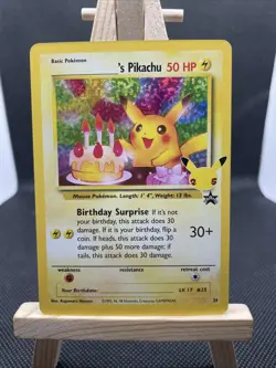 Birthday Pikachu 24 Celebrations Classic Collection - Image 1