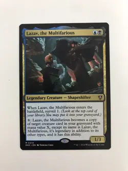 Lazav the Multifarious MTG Magic the Gathering Card NM Near Mint MKC - Image 1