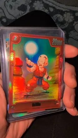 Krillin FB10-006 Alternate Art Cross Force Dragon Ball English Card Fusion World - Image 1
