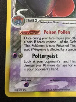 Vileplume 17/110 EX Holon Phantoms Delta Species Pokemon Card Holo Foil Rare LP - Image 5