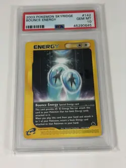 Pokemon Bounce Energy Skyridge #142 PSA 10 Gem Mint E-card Low Pop - Image 1