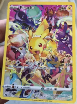 Pokemon Card - Pikachu - Crown Zenith - Secret Rare - 160/159 - NM - Image 3