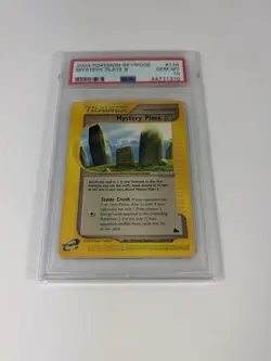 Pokemon Mystery Plate B Skyridge #134 PSA 10 Gem Mint E-card Low Pop - Image 1