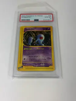 Pokemon Wobbuffet Skyridge #45 PSA 10 Gem Mint E-card Low Pop - Image 1