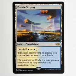 PRAIRIE STREAM MTG TDC - CARTE MAGIC THE GATHERING EN NEUF - Image 1