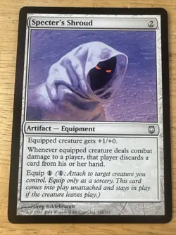 Magic the Gathering MTG Specter's Shroud (142) Darksteel - Image 1