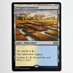 IRRIGATED FARMLAND MTG TDC - CARTE MAGIC THE GATHERING EN NEUF - Image 1