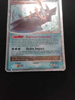 MP Pokemon TCG Empoleon Lv. X Holo Rare Card 120/130 Diamond Pearl 2007 - Image 5