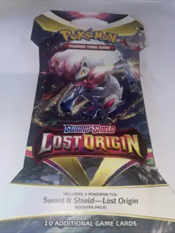 Pokemon Sword & Shield Lost Origin Sealed Card Sleeved Booster Pack 820650850561 - Image 2
